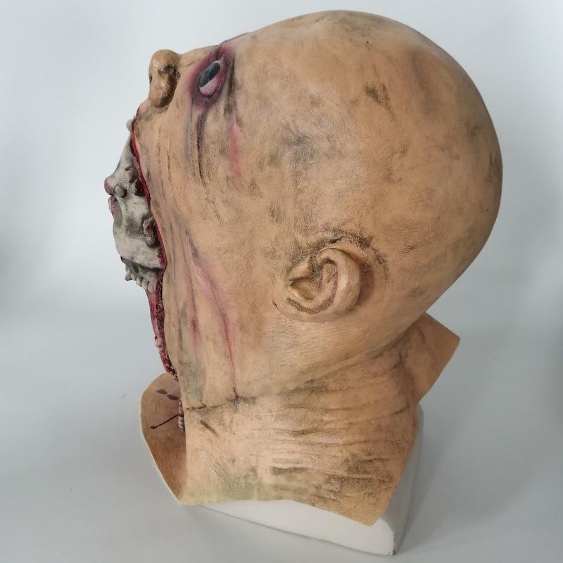 

Funny Halloween Horror Mask Latex headgear for costume performances cosplay Charlie the Human-Eating Terror Mask