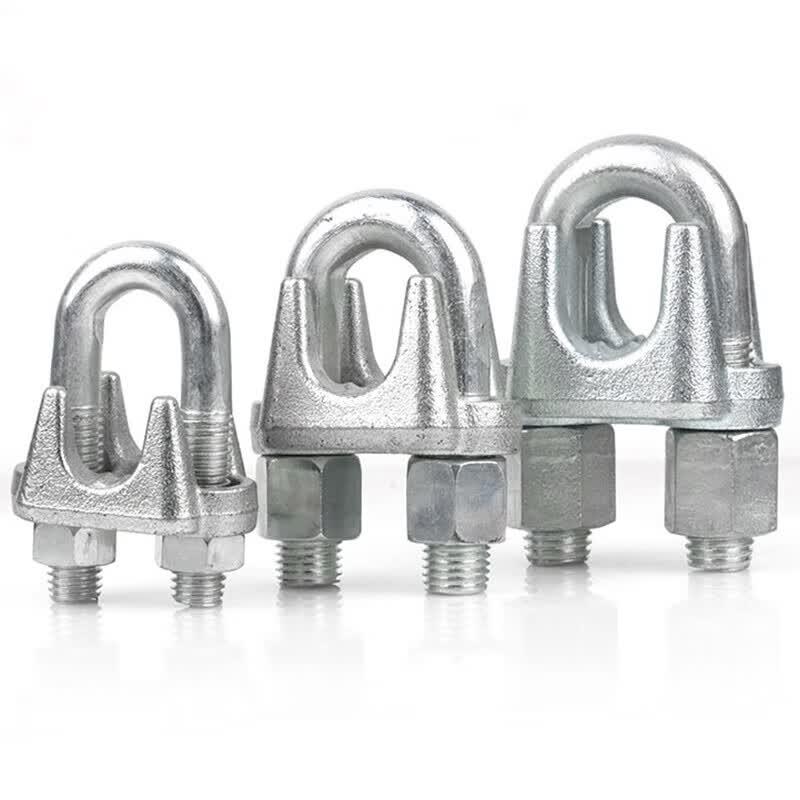 Galvanized Steel Wire Rope U-Clamp
