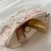 Lace Floral Print Coin Purse, Style Small Multi-Functional Zipper Wallet for Carrying ID, Keys, Coins, Cosmetics, Portable Storage Bag