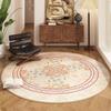 Lounge Area Circular Carpet - Easy To Clean, American Retro Persian Style Balcony, Study, Cloakroom Floor Mat