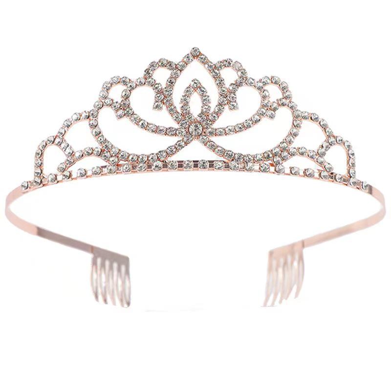 European and American Birthday Crown Headband Hairpin - "Happy Birthday"