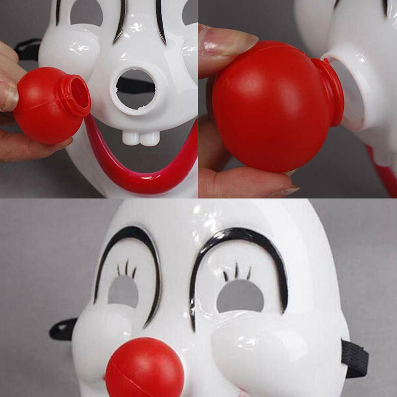 Halloween Funny Fancy Dress Party Mask Red Nose Clown Masquerade Mascaras Masks