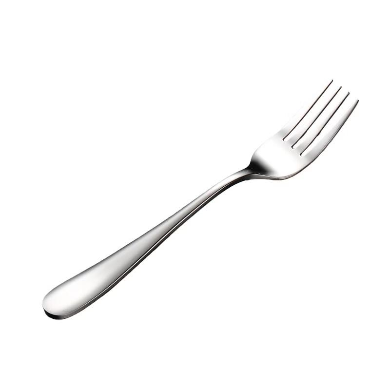 Qian Xing 410 Stainless Steel Western Cutlery Fork - 10-Piece Set
