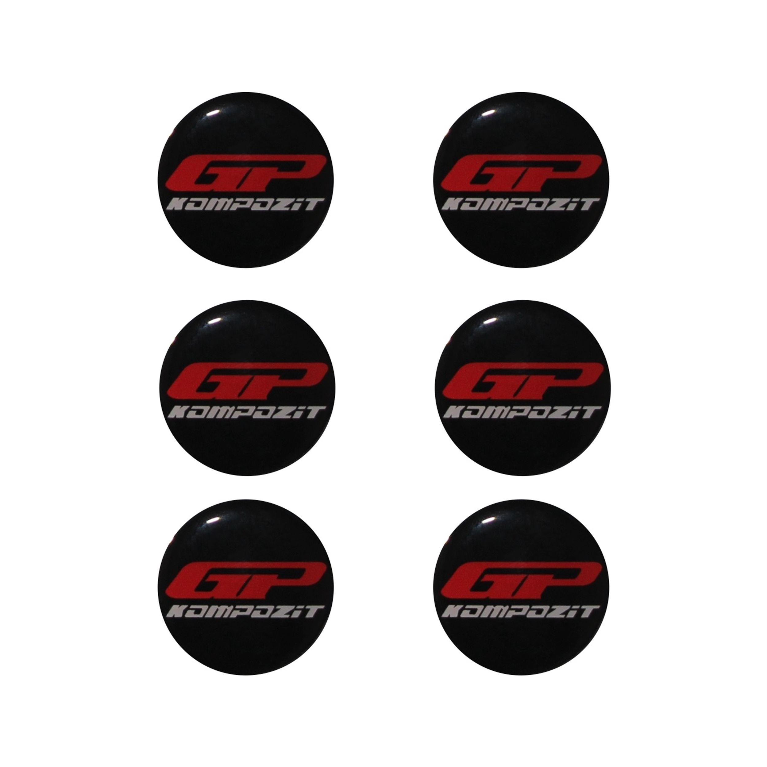 

GP Composite Exhaust Mounting Drop Label Sticker 6 Pieces - Spare Parts