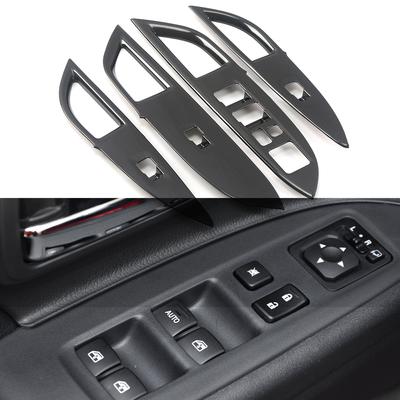 ABS Chrom Für Mitsubishi Outlander 2013-Tür Fensterheber Schalter Armlehne Trim Abdeckung Trim Aufkleber Dekoration