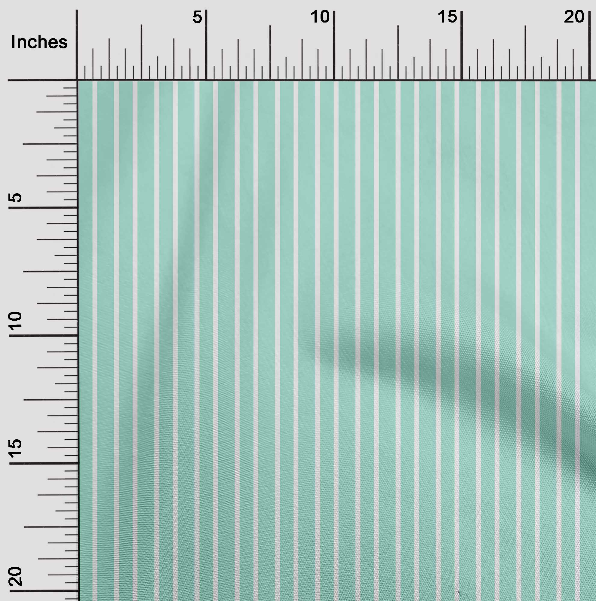 

oneOone Cotton Flex Fabric Stripe Decor Fabric Printed BTY 40 Inch Wide 42 Inch Wide - Viscose Chiffon зелений