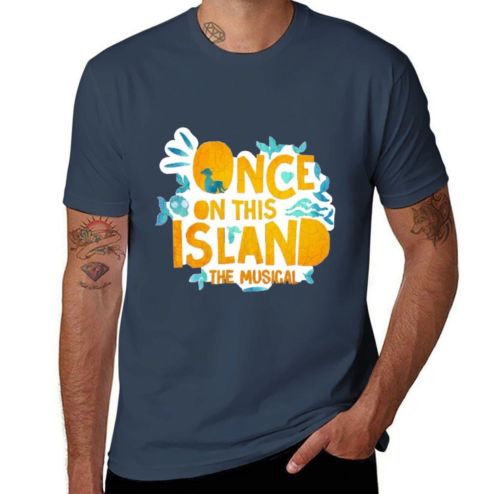 Once On This Island Revival Logo Tshirt Sports Basic Short Sleeve Tshirt S