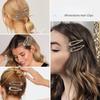 1PCS Rhinestone Hair Clips Water Drop Crystal Hair Barrettes Bling Hairpins Glitter Hair Accessories For Women Girls