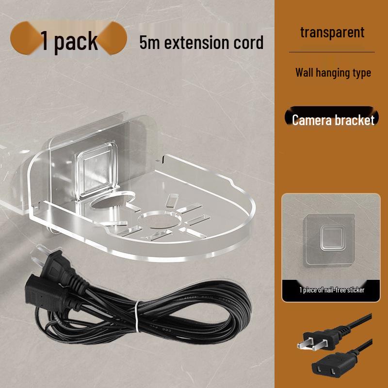 360° Night Vision Monitor: HD Surveillance Camera with Mobile Connectivity & Full Rotation, No Blind Spots