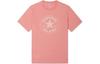 Converse T Shirts Unisex Pink Crew Neck Moderate Straight Fit 10025459-A12