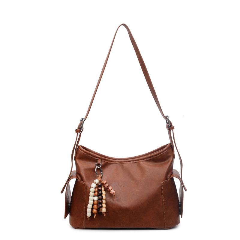 Premium sense large-capacity bag women's new autumn and winter simple and versatile shoulder messenger bag