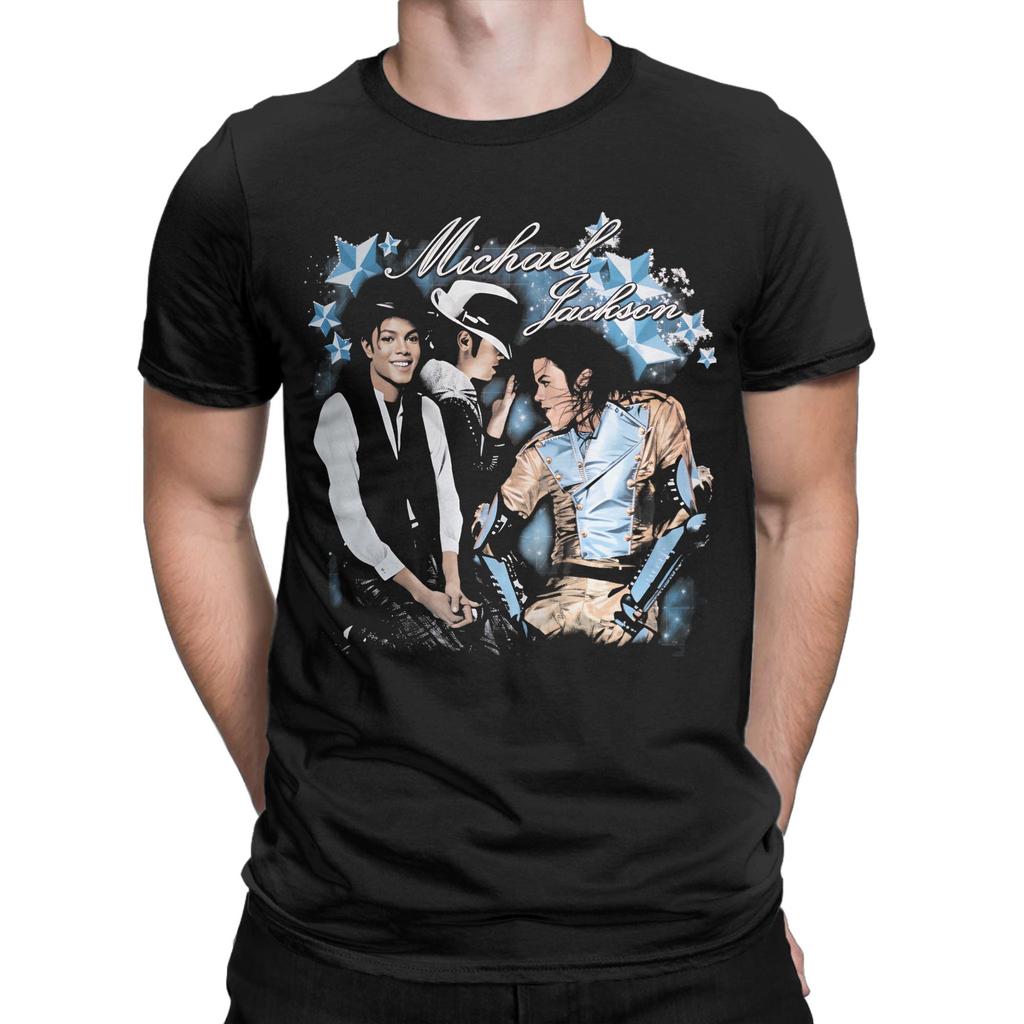The King of Pop Michael Jackson T Shirt Summer Cotton T Shirts For Men Harajuku Design Tee Shirt Short Sleeve Vintage Tops