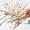 Klassisches Holz-Pick-Up-Sticks-Spiel Bunt Entwicklungsfördernd Interaktives Lernen Spaß Familienfeier Mehrspieler Puzzle Spielzeug Kind Erwachsener