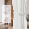 Magnetic Curtain Tieback Ropes Pair for Curtains and Bed Storage