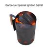 Outdoor Barbecue Fire Starter Bucket for Outdoor Convenience BlackFast Charcoal Ignition Barrel Carbon Stove