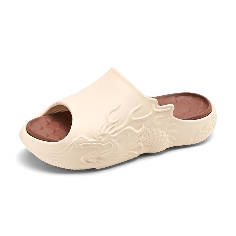 

38-45 Мужские Большие Размеры Модные Ультра Легкие Мягкие Подошвы Тапочки Домашние Повседневные Тапочки Сандалии 44/45 бежевый