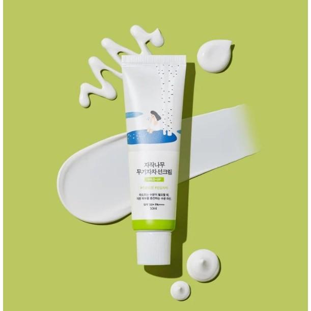 ROUND LAB Birch Juice Mild-Up Sunscreen 50mL  SPF 50+, PA++++