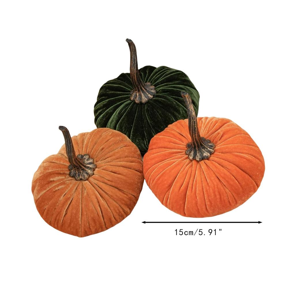 Pumpkin Trio for Thanksgiving Home Decoration