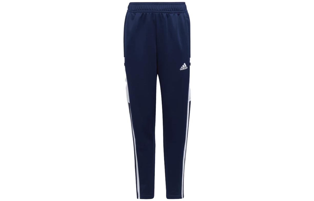 Kids  Adidas Knitted Sweatpants Dark Blue H21263 140