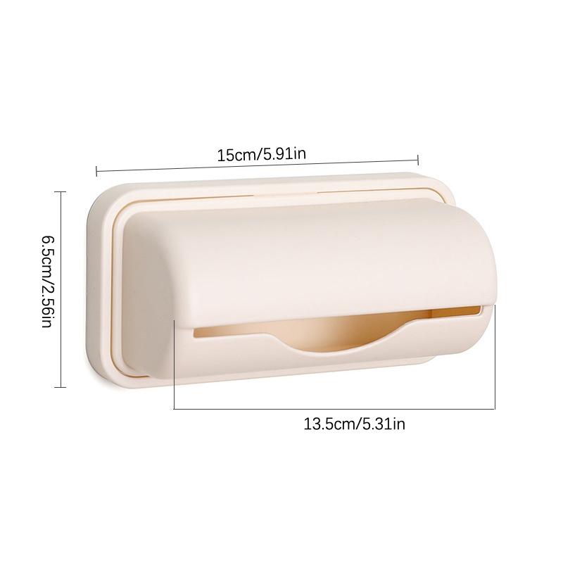 Trash Bags Storage Box Garbage Bag Dispenser For Kitchen Bathroom Wall Mounted Grocery Bag Holder Kitchen Plastic Bags Container