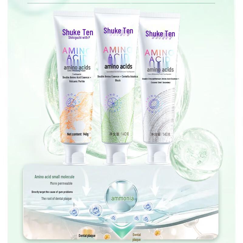 Shuke+ Amino Acid Gentle Gum Care Toothpaste 140g