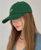 Baseukala Vasc Logo Stitch Embroidered Ball Cap Dark Green