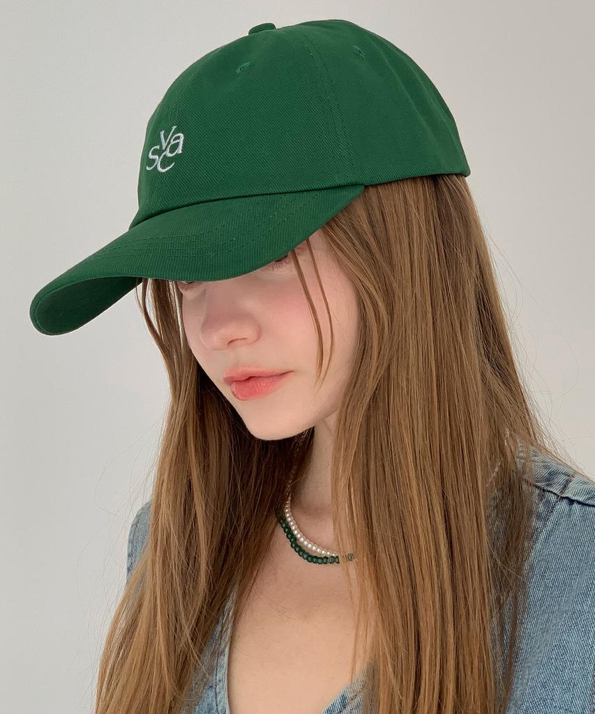 Baseukala Vasc Logo Stitch Embroidered Ball Cap Dark Green