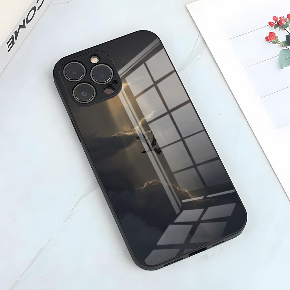Fourth Wing Dragon Phone Case For IPhone 17 Pro Max 15 Pro 16 14 Plus 12 13 Mini 11 Pro Shockproof Glass Cover