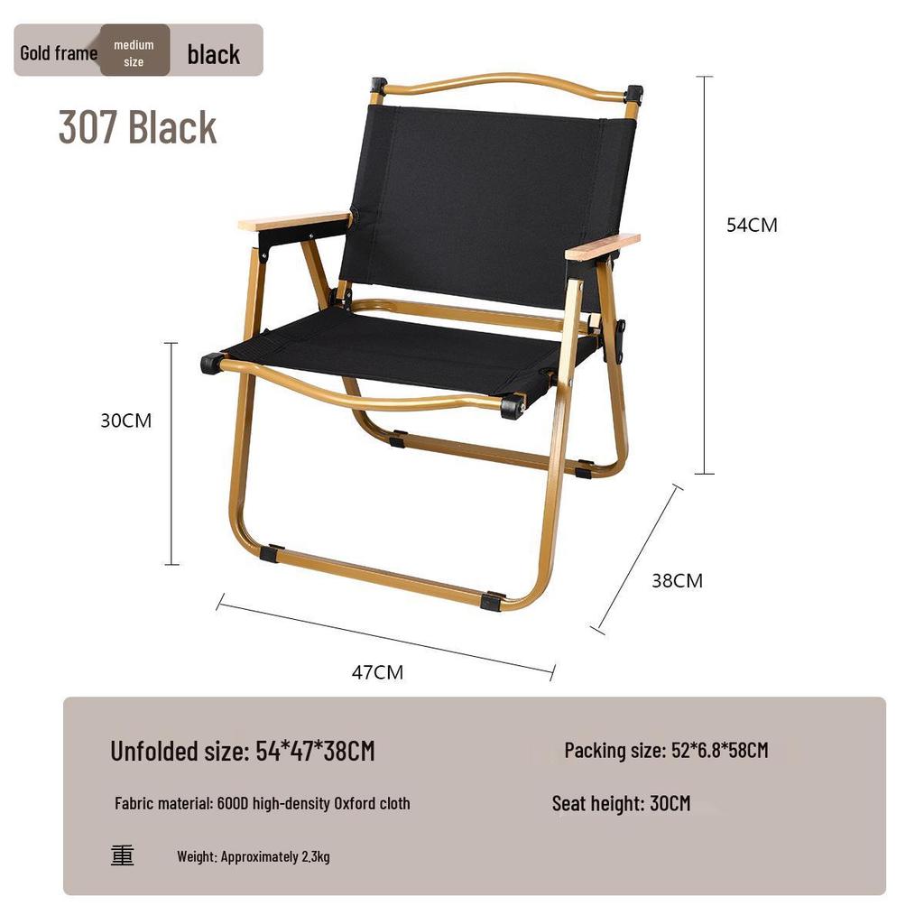Kermit Aluminum Alloy Portable Folding Camping Chair