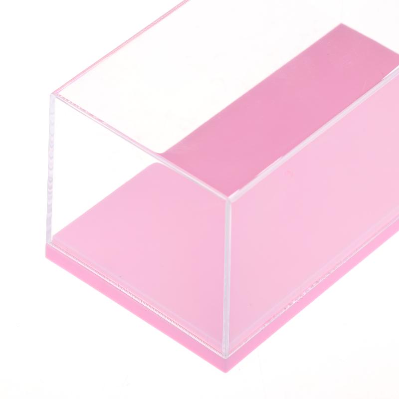 1 Stück Transparente Acryl-Aufbewahrungsbox Praktische 1/43 Diecast Modellauto-Vitrine DIY Staubdichtes Ausstellungsregal Spielzeug