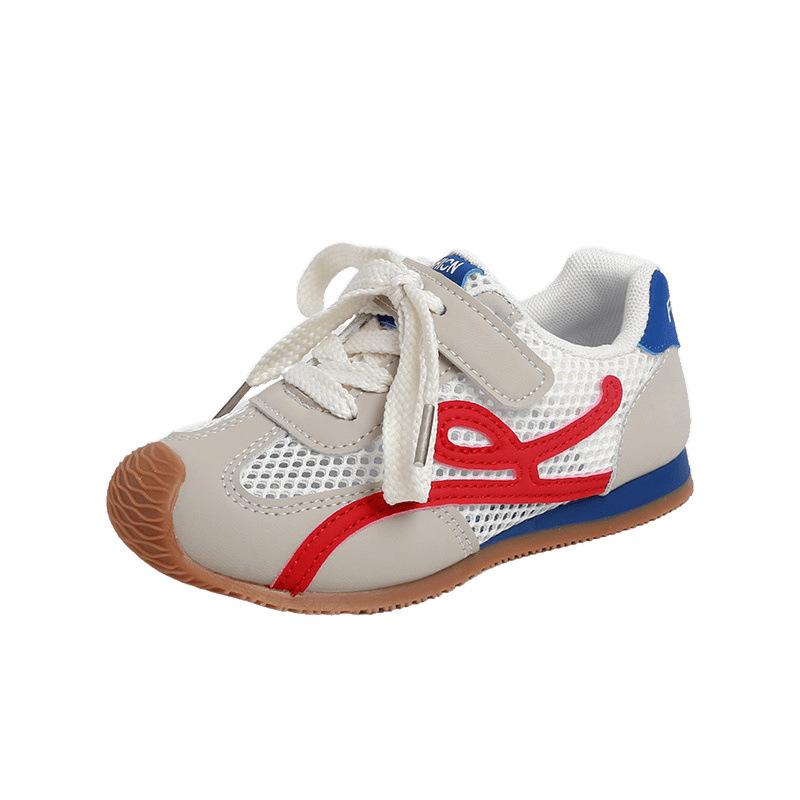 Single Net Children's Shoes 2025 Spring and Summer New Girls and Boys Forrest Gump Shoes Soft Sole Sports Shoes Casual Shoes Ultra-light Sole