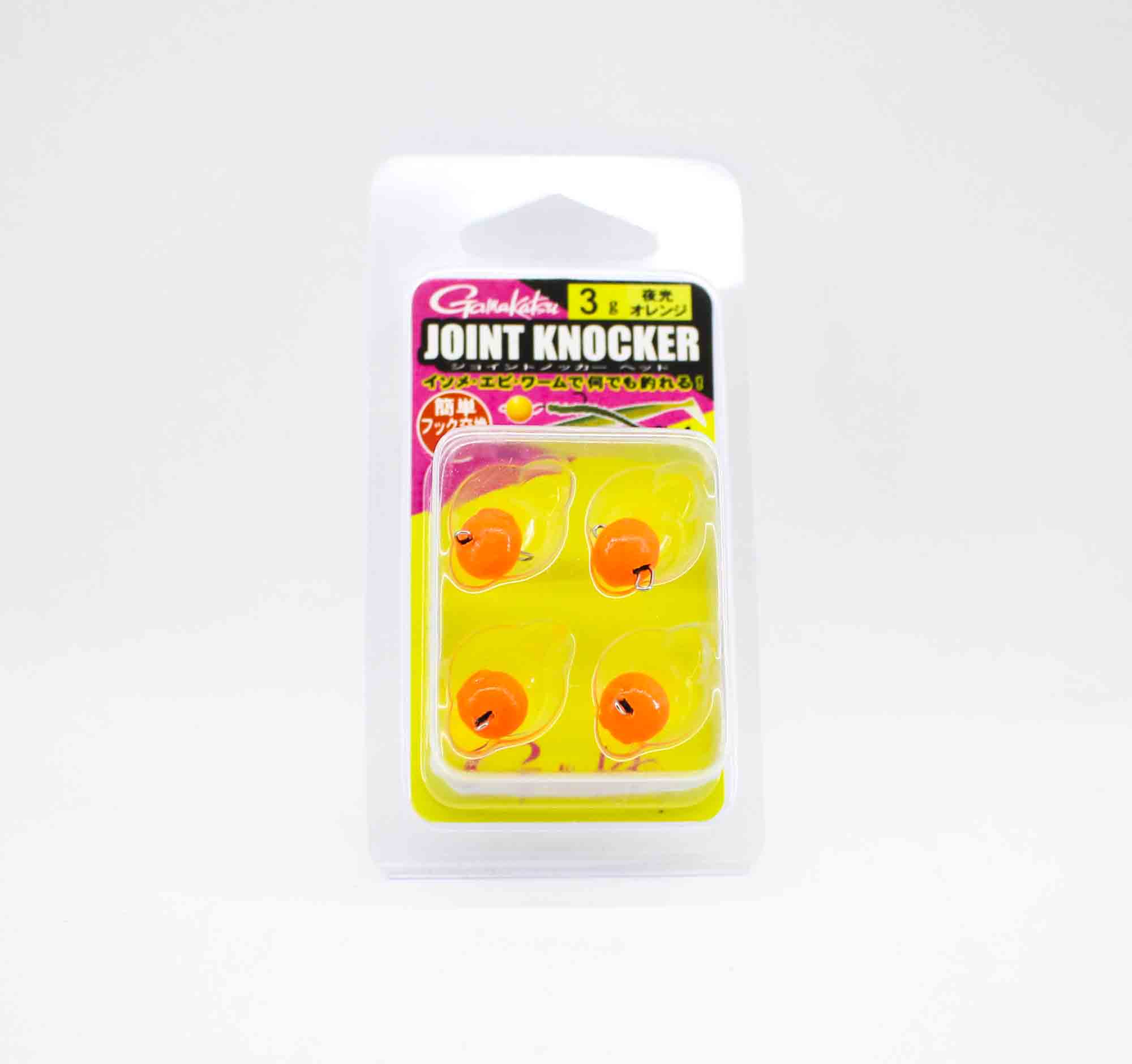 

Джиг-головка Gamakatsu 19256 Joint Knocker 3 грамма, 4 штуки в упаковке (2614)