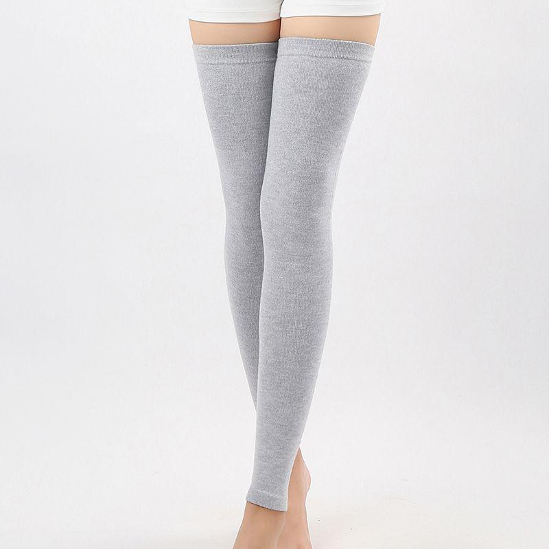 

Women s Over-the-Knee Cashmere Leg Warmers - Thick, Warm, and Long Socks for Autumn and Winter L (130-170 lbs)