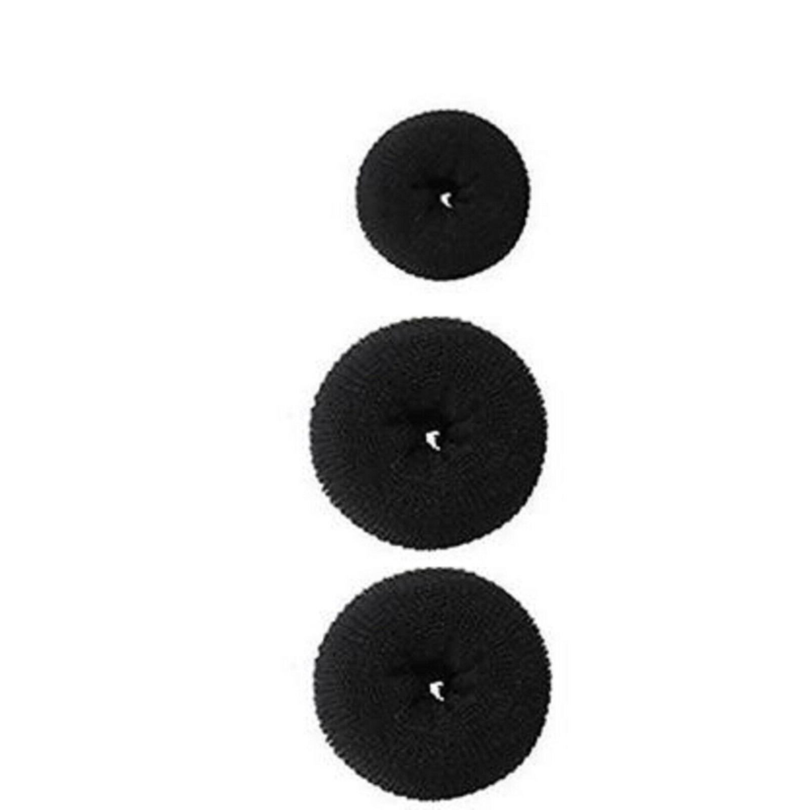 @ Hair Juda Bun Round Shape Black Color For Women C351 Zr407-60%Off