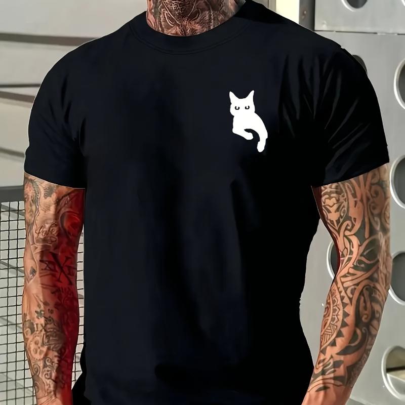 

Daily Wear & Casual Outings, Soft & Breathable, Men s Basic T-Shirt XXL белый