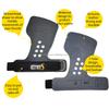 CRAZY FOXS Tomahawk Grips Lifting Straps  Heavy Duty Grips for Pull Ups Dead Lift Power Lifting Pull up Rowing Machine