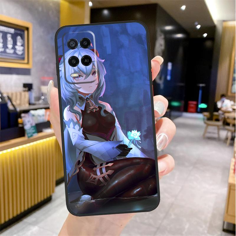 Coque Ganyu Genshin Impact Pour Oppo A96 A76 A16 A17 A18 A60 A80 A40 A38 A58 A78 A98 A94 A74 A54 A15 A57 A77 A5 Pro