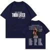 Tate McRae Think Later T-Shirts Pop-Sänger T-Shirt 2026 Sommer Neu Unisex Damen Luxus Mode Baumwolle Oversize T-Shirt Y2K