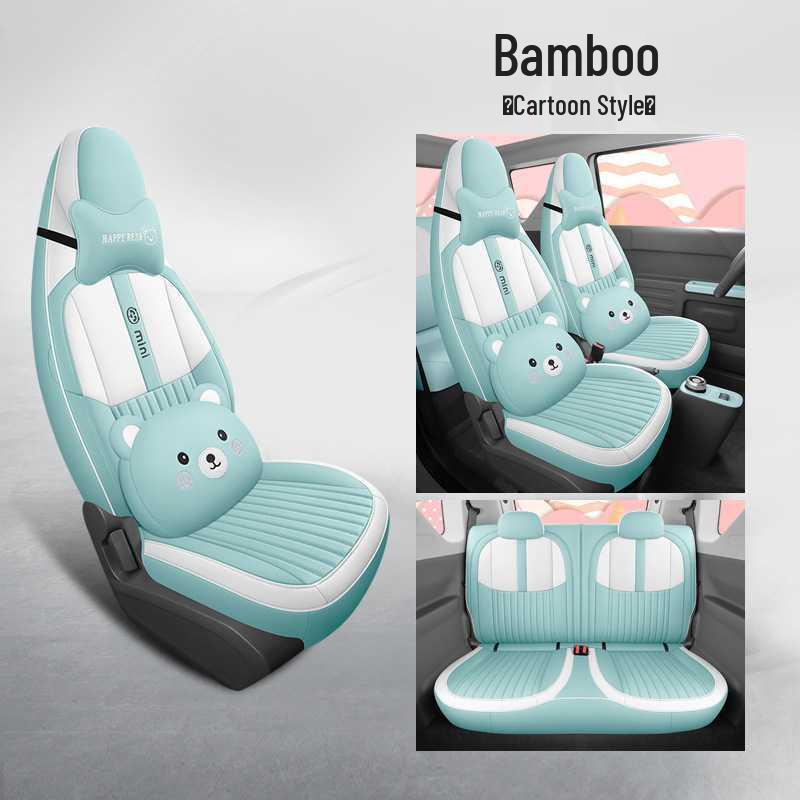 Geely Panda Mini Car Seat Cover - Endurance Bear Full Coverage Cushion