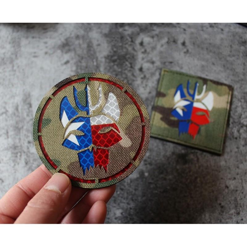 Seal Team Infrared IR patch Navy Seals SWAT Reversed Patches Multicam Military CP camo Reflective