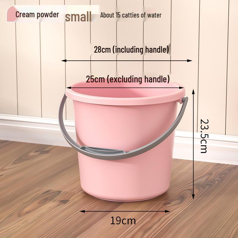 

Large Portable Plastic Buckets: Water Storage, Student Laundry, Household Bathing