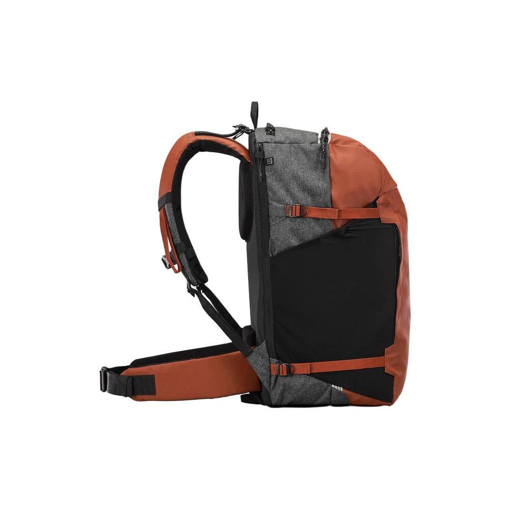 DECATHLON 40L Horolezecký Outdoorový Batoh Polyester Tmavě Hnědý Unisex 8787846