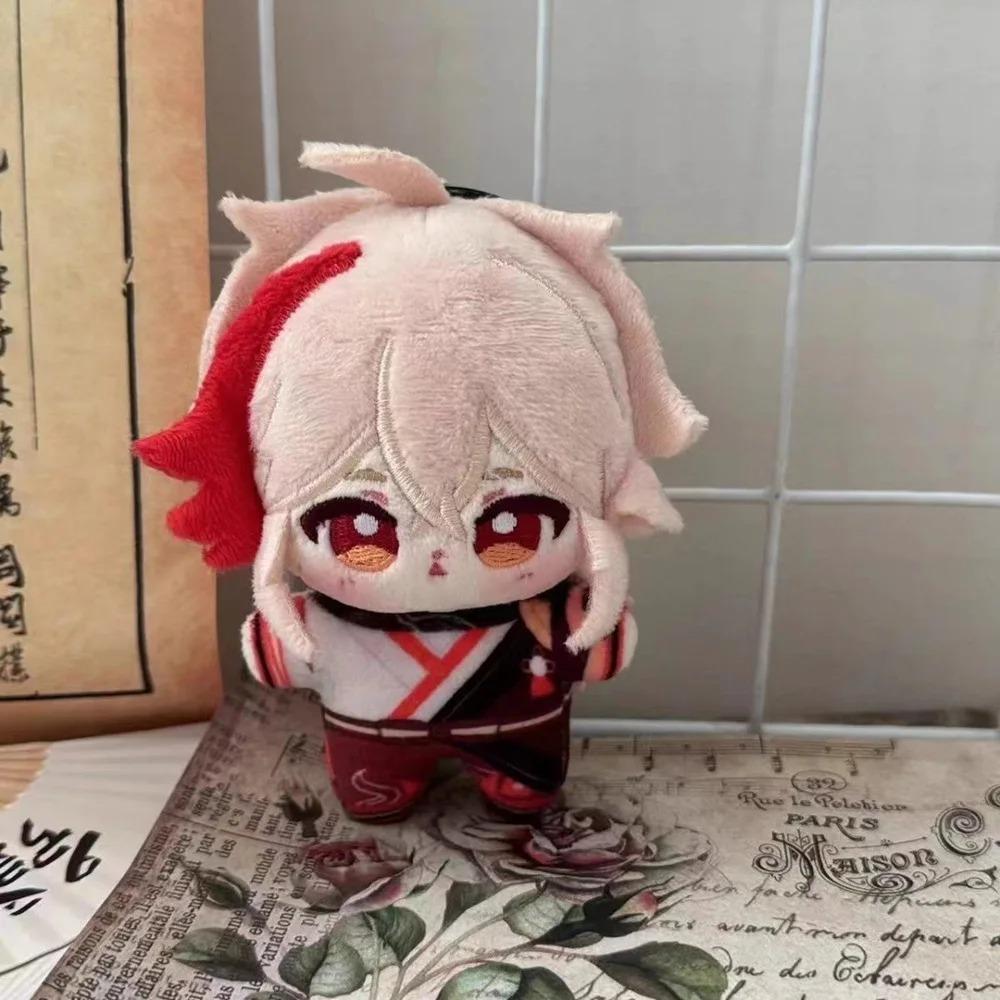 Genshin Impact Plush Dolls Venti Xiao Focalors Scaramouche Yoimiya Furina Kazuha Yae Miko Bag Pendant Keychain Stuffed Toys Gift