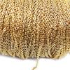 5 Meters/Lot Never Fade Stainless Steel Squash Cross Necklace Chains For DIY Jewelry Findings Making Materials Handmade Supplies
