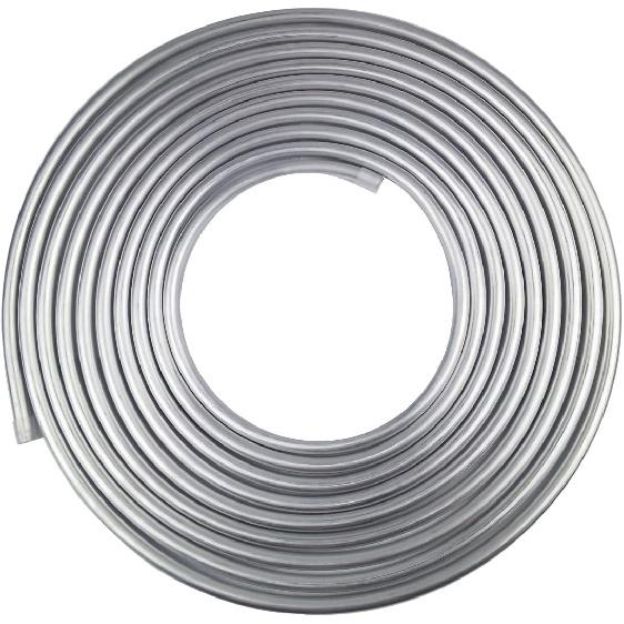 3/8 Fuel Line, 3003 Grade Aluminium Tubing For Brake Line, Metal Gas Line, Refrigeration Equipment, [3/8”OD][L:25FT.][ Wall Thickness:0.035"]