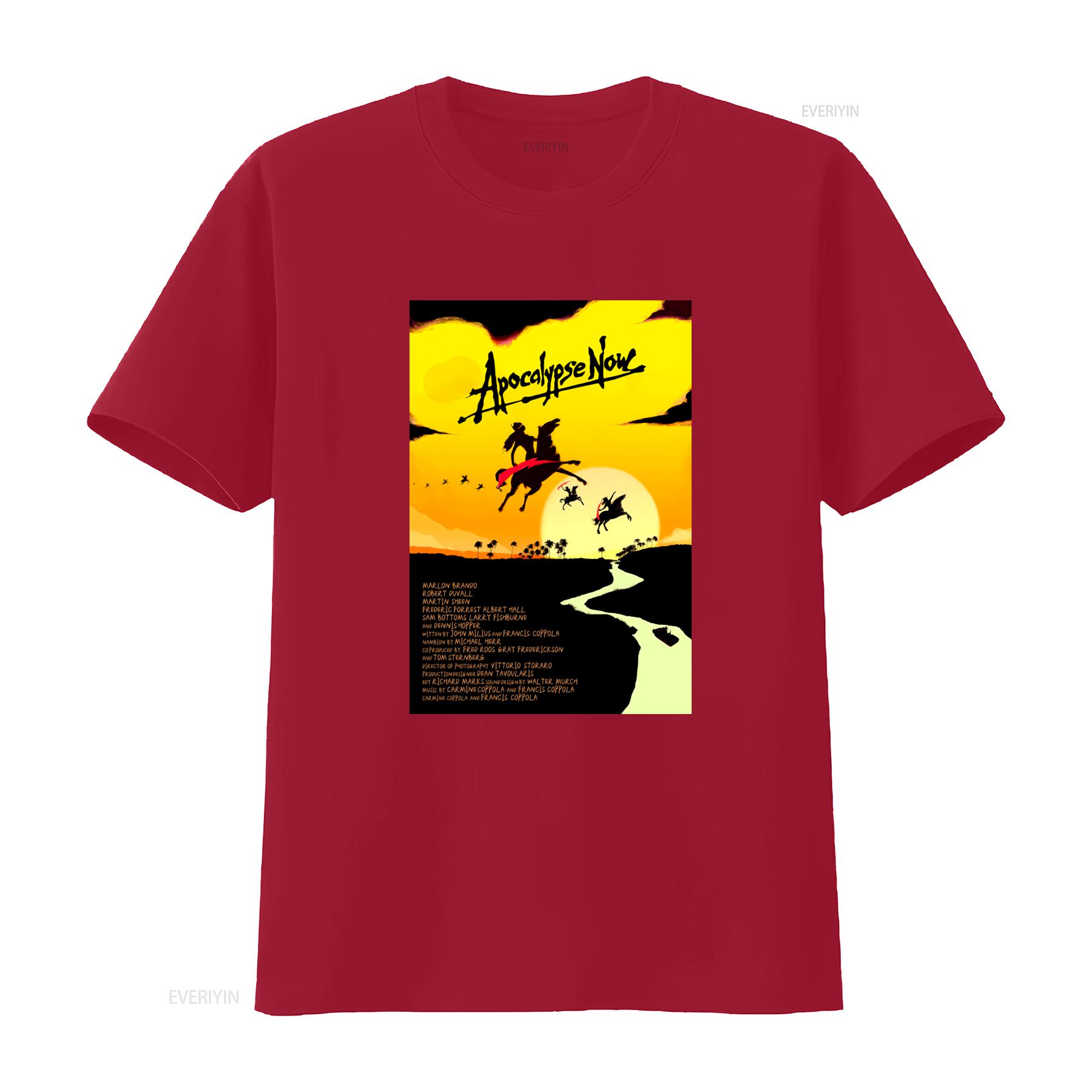

Apocalypse Now V18 Movie Poster Print Mens T Shirt Available in All Sizes from S to 5XL vintage Washed Unisex Stylish S