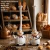 Resin Chef Figurine Home Decoration Cartoon Chef Dolls Creative Chef Statue  Dining Room