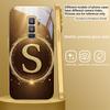 Laurel leaf ring gold For Samsung Galaxy S26 S20 FE S21 S22 S23 Plus S24 Ultra S25Ultra S21+  S22Plus Golden glass phone case