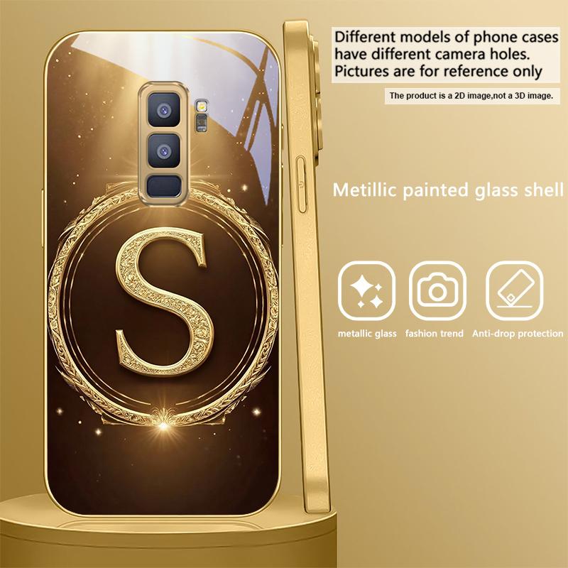 Laurel leaf ring gold For Samsung Galaxy S26 S20 FE S21 S22 S23 Plus S24 Ultra S25Ultra S21+ S22Plus Golden glass phone case