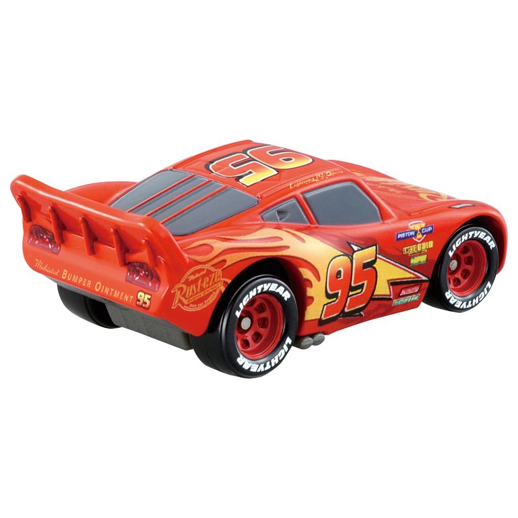 TAKARA TOMY Cars Tomica Lightning McQueen 3 Standard Miniature Car Toy for Ages 3 and Meets Toy Safety ST Mark Certified "Disney C-21 (Cars Type)" Up,